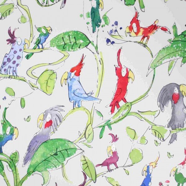 Papier peint Cockatoos W6060-01 - OSBORNE and LITTLE Papier peint Cockatoos W6060-01 - OSBORNE and LITTLE