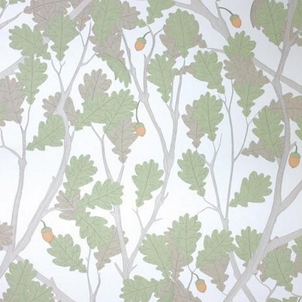 Wallpaper Feuille De Chene W6430-04 - OSBORNE and LITTLE Wallpaper Feuille De Chene W6430-04 - OSBORNE and LITTLE