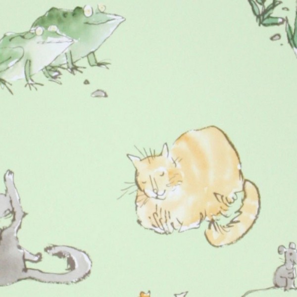 Papel de parede Quentins Menagerie W6063-01 - OSBORNE and LITTLE Papel de parede Quentins Menagerie W6063-01 - OSBORNE and LITTLE
