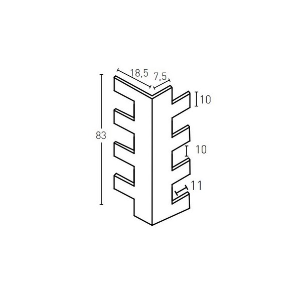 PIZARRA PR24-E ANTRACITA (ANGULO) PIZARRA PR24-E ANTRACITA (ANGULO)