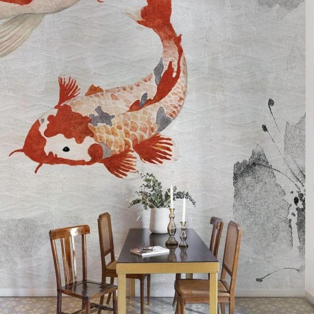 Papel Pintado Bekko Dark Mural 8706701 - COORDONNE