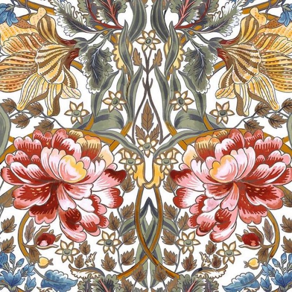 Papel de parede Belle epoque White 8800010 - COORDONNE Papel de parede Belle epoque White 8800010 - COORDONNE