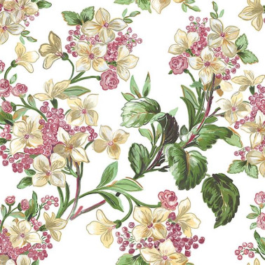 Papel Pintado Flowery White 8800040 - COORDONNE