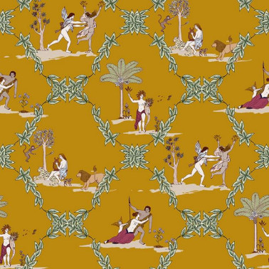 Papel Pintado Neo bucolic Mustard 8800054 - COORDONNE MURALES A MEDIDA