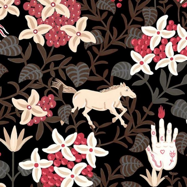 Tapete Neo flowery Black 8800047 - COORDONNE Tapete Neo flowery Black 8800047 - COORDONNE