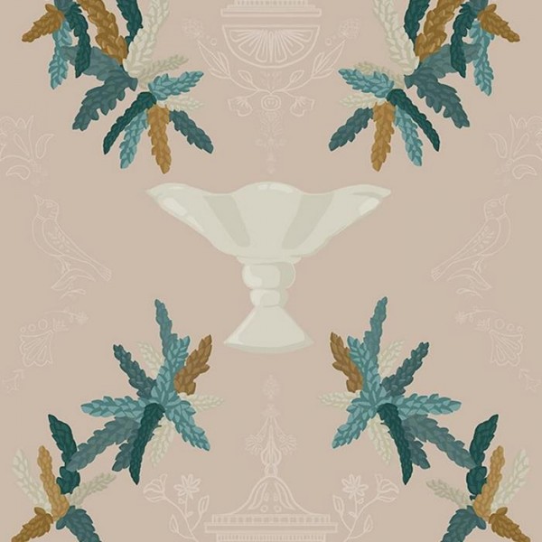 Papier peint Neo rococo Beige 8800063 - COORDONNE Papier peint Neo rococo Beige 8800063 - COORDONNE