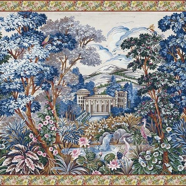Wallpaper Mural Tapestry blue 8800141 - COORDONNE Wallpaper Mural Tapestry blue 8800141 - COORDONNE