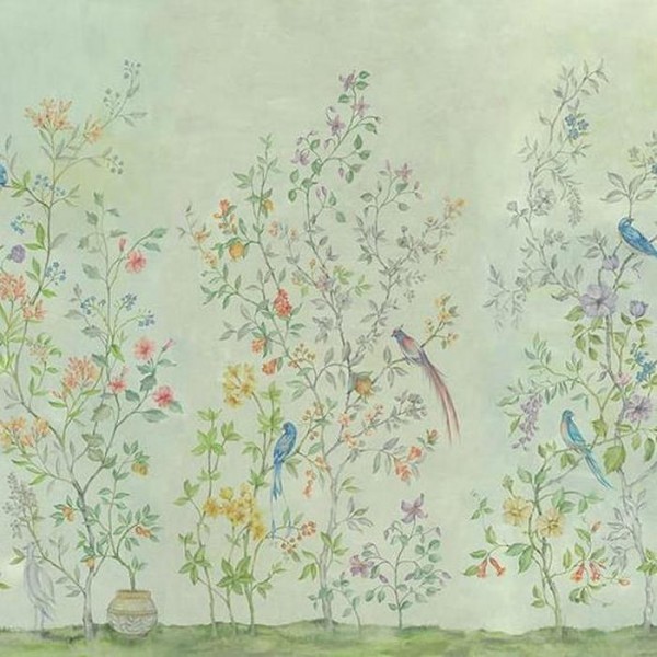 Papier peint Mural Tea Garden Green 8800121 - COORDONNE Papier peint Mural Tea Garden Green 8800121 - COORDONNE