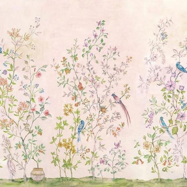 Carta da Parati Mural Tea Garden Pink 8800122 - COORDONNE Carta da Parati Mural Tea Garden Pink 8800122 - COORDONNE