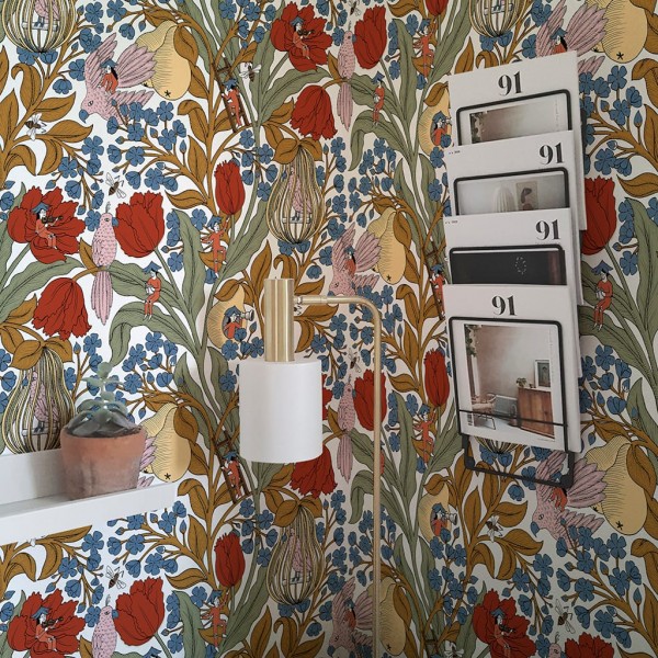 Wallpaper Neo belle epoque White 8800014 - COORDONNE