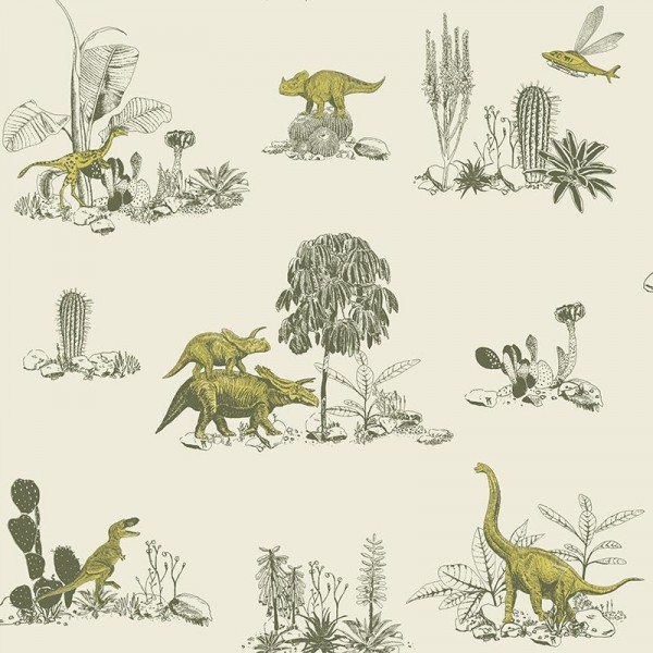 Papier peint Magnetic Classic Dino Wallpaper  - SIAN ZENG