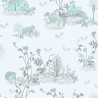Papier peint Classic Woodlands Blue - SIAN ZENG