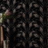 Wallpaper Astoria Jet Flock 1907-139-03 - 1838 WALLCOVERINGS