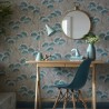 Wallpaper Clarice Cantaloupe 1907-138-04 - 1838 WALLCOVERINGS