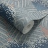 Papier peint Clarice Soft Blue 1907-138-01 - 1838 WALLCOVERINGS