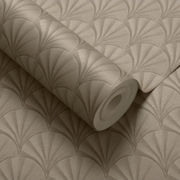 Wallpaper Elodie Honey 1907-142-02 - 1838 WALLCOVERINGS