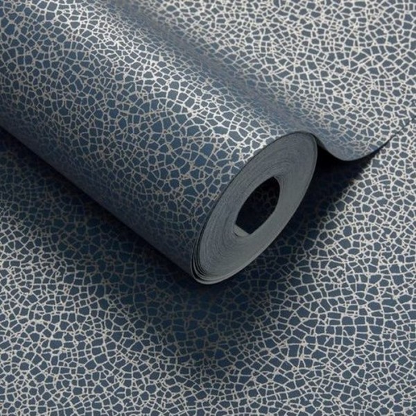 Papel de parede Emile Midnight 1907-141-01 - 1838 WALLCOVERINGS