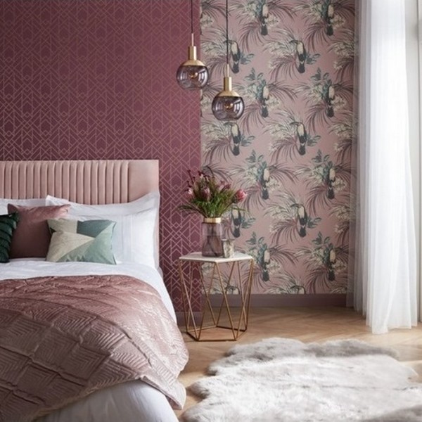 Papel de parede Le Toucan Rose 1907-135-02 - 1838 WALLCOVERINGS