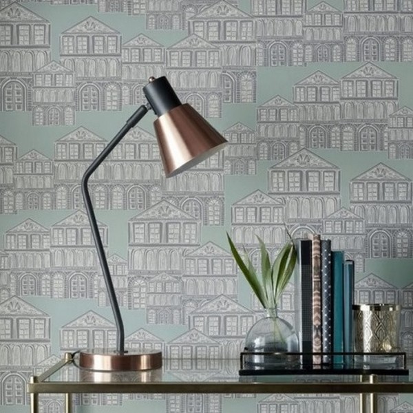 Wallpaper Maison Neo Mint 1907-137-03 - 1838 WALLCOVERINGS