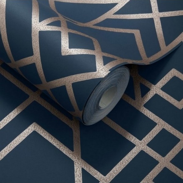 Tapete Metro Midnight 1907-140-01 - 1838 WALLCOVERINGS