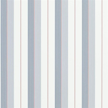 Papel de parede PRL020-06 AIDEN STRIPE - NAVY RED WHITE - Ralph Lauren Home