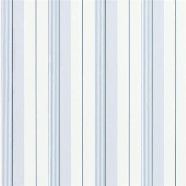 Papel de parede PRL020-07 AIDEN STRIPE - BLUE NAVY WHITE - Ralph Lauren Home