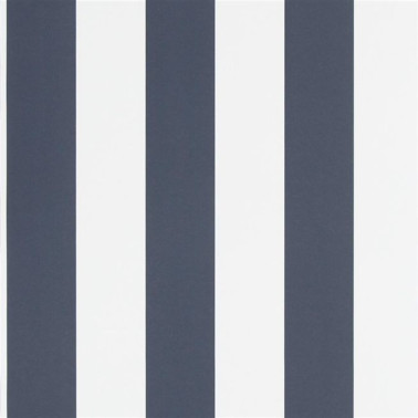 Papel de parede PRL026-08 SPALDING STRIPE - NAVY WHITE - Ralph Lauren Home