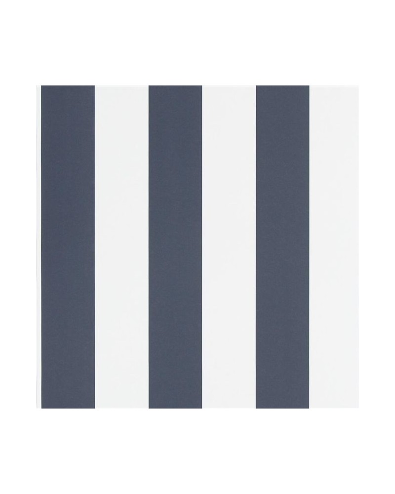 Papier peint PRL026-08 SPALDING STRIPE - NAVY WHITE - Ralph Lauren Home Papier peint PRL026-08 SPALDING STRIPE - NAVY WHITE - Ralph Lauren Home