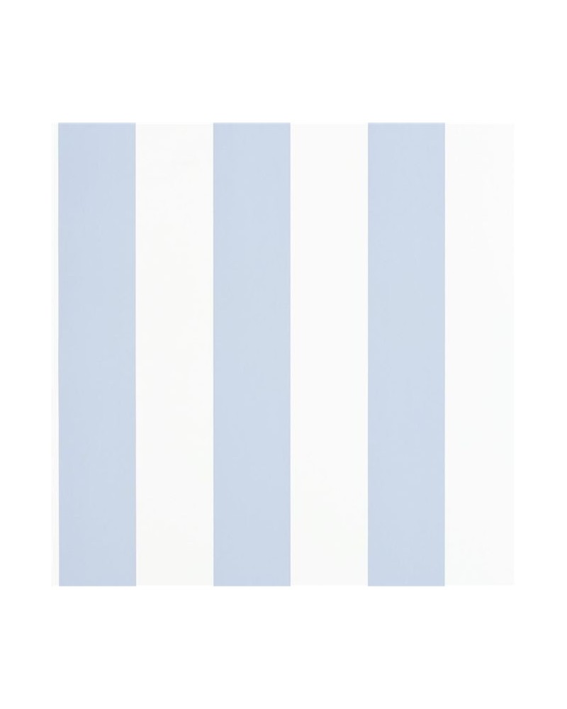 Papel de parede PRL026-10 SPALDING STRIPE - BLUE WHITE - Ralph Lauren Home Papel de parede PRL026-10 SPALDING STRIPE - BLUE WHITE - Ralph Lauren Home
