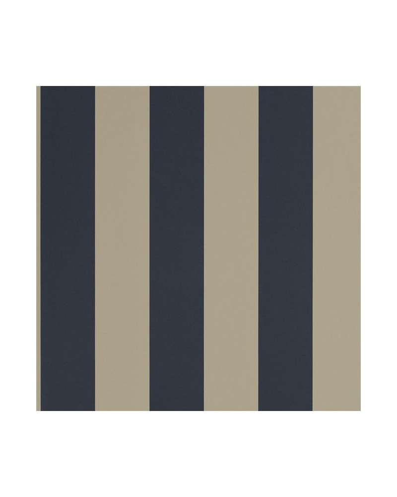 Papel de parede PRL026-13 SPALDING STRIPE - NAVY SAND - Ralph Lauren Home Papel de parede PRL026-13 SPALDING STRIPE - NAVY SAND - Ralph Lauren Home