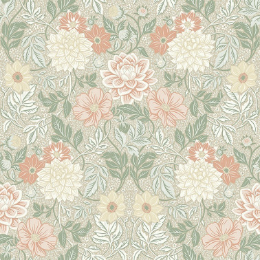 Papel Pintado Dahlia Garden 7665 - BORAS TAPETER
