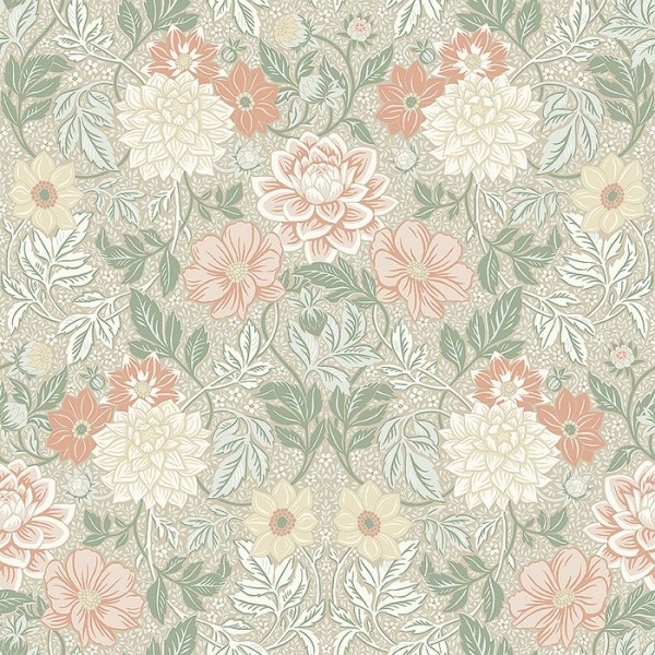 Wallpaper Dahlia Garden 7665 - BORAS TAPETER Wallpaper Dahlia Garden 7665 - BORAS TAPETER