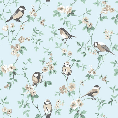 Papel Pintado Falsterbo Birds 7681 - BORAS TAPETER