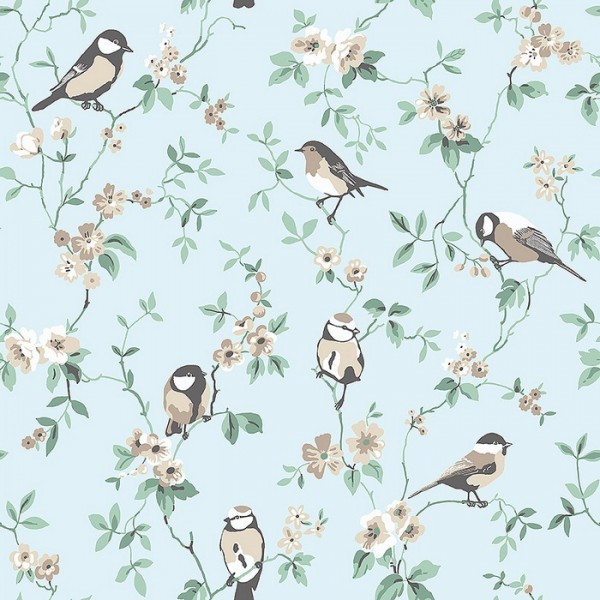 Papel Pintado Falsterbo Birds 7681 - BORAS TAPETER Papel Pintado Falsterbo Birds 7681 - BORAS TAPETER