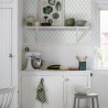 Papel de parede Trellis Leaves 7671 - BORAS TAPETER