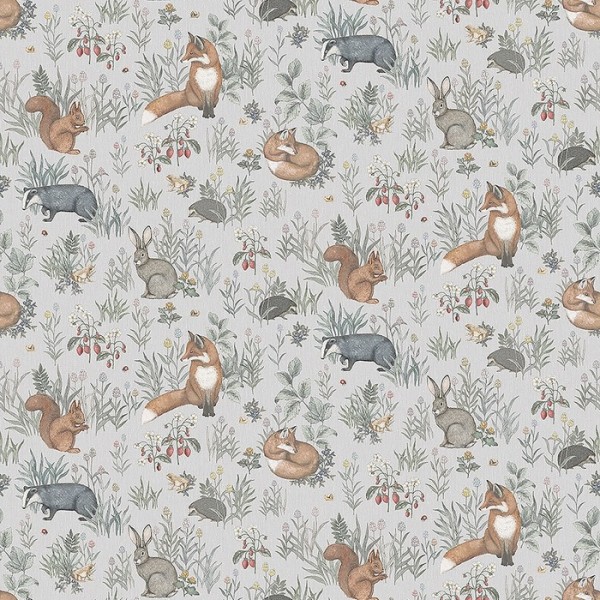 Papel de parede Forest Friends Mural 7480 - BORAS TAPETER Papel de parede Forest Friends Mural 7480 - BORAS TAPETER