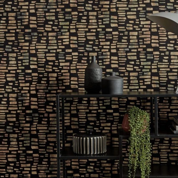 Tapete Fusion Bracken Flock 2008-145-01 - 1838 WALLCOVERINGS