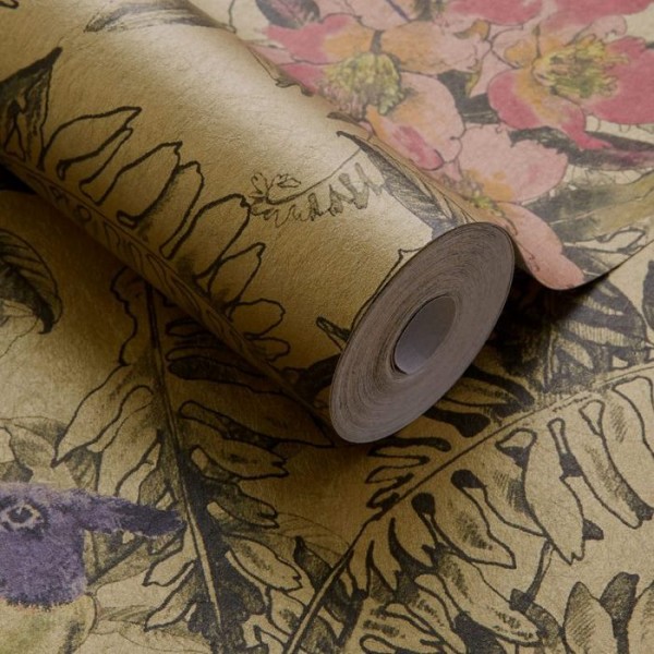 Tapete Hedgerow Bracken 2008-144-01 - 1838 WALLCOVERINGS