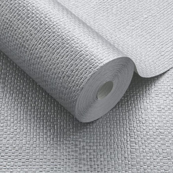 Wallpaper Serena Silver 1703-115-03 - 1838 WALLCOVERINGS
