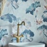 Wallpaper Water Lilies Blue 2008-143-03 - 1838 WALLCOVERINGS