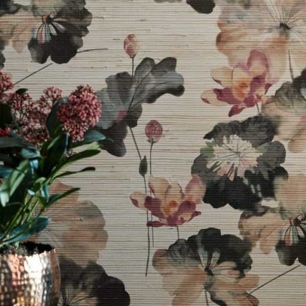 Wallpaper Water Lilies Bracken 2008-143-01 - 1838 WALLCOVERINGS