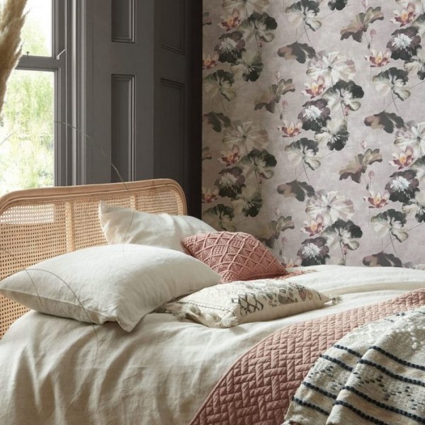 Papel de parede Water Lilies Chamomile 2008-143-06 - 1838 WALLCOVERINGS