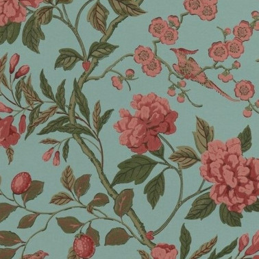 Wallpaper Emperors Garden Teal BW4500012 - GP & JBAKER