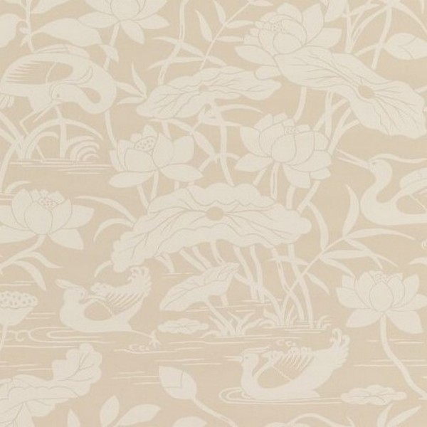 Papier peint Heron & Lotus Flower Stone BW450892 - GP & JBAKER Papier peint Heron & Lotus Flower Stone BW450892 - GP & JBAKER