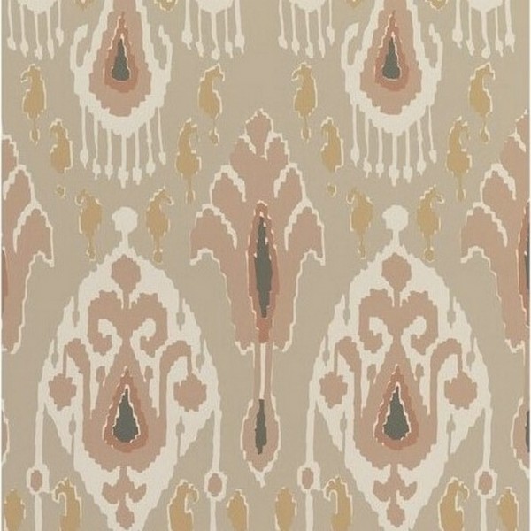 Papier peint Ikat Bokhara Blush BW450901 - GP & JBAKER