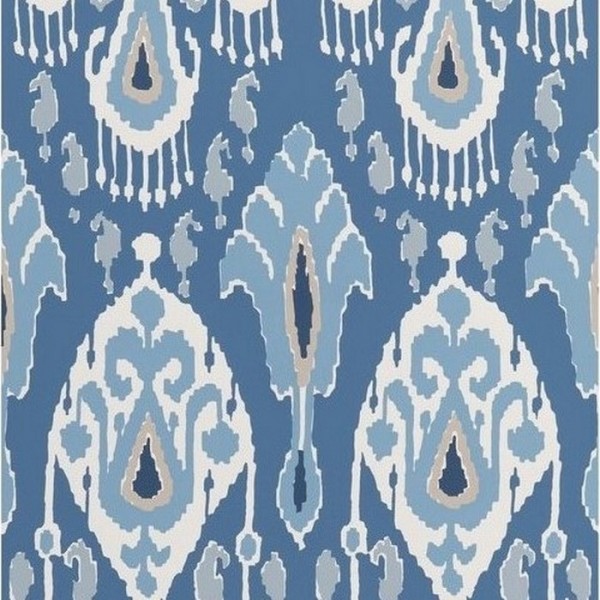 Papier peint Ikat Bokhara Indigo BW450902 - GP & JBAKER Papier peint Ikat Bokhara Indigo BW450902 - GP & JBAKER