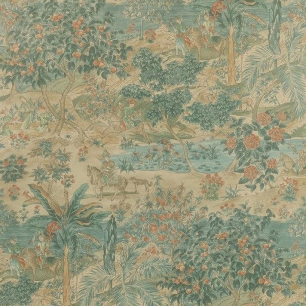 Papier peint Ramayana Sage Multi BW450881 - GP & JBAKER Papier peint Ramayana Sage Multi BW450881 - GP & JBAKER