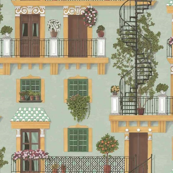 Wallpaper Alfaro 117-4012 - COLE and SON Wallpaper Alfaro 117-4012 - COLE and SON