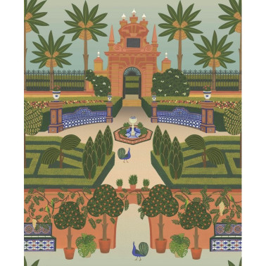 Tapete Alcazar Gardens 117-7020 - COLE and SON