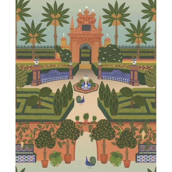 Wallpaper Alcazar Gardens 117-7020 - COLE and SON Wallpaper Alcazar Gardens 117-7020 - COLE and SON